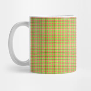 Spring Carrot Colors Plaid Pattern Mug